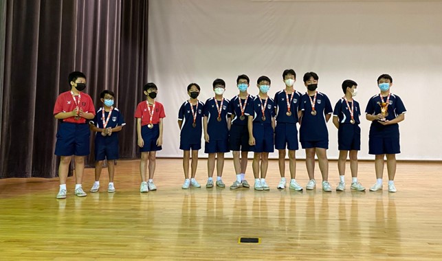 NSG West Zone Table Tennis Championships 2022 – ‘C’ Division Boys 4th placing